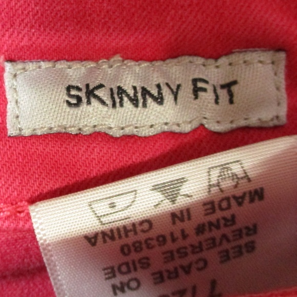 Judy Blue Jeans Women's 28 Hot Pink Skinny Fit Ankle Stretch Denim - Picture 7 of 8